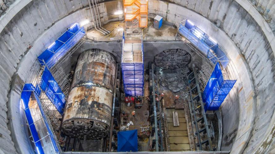 Sydney Metro Western Sydney Airport Tunnel breakthrough