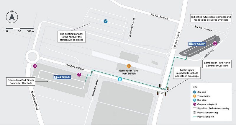 Edmondson Park Precinct map